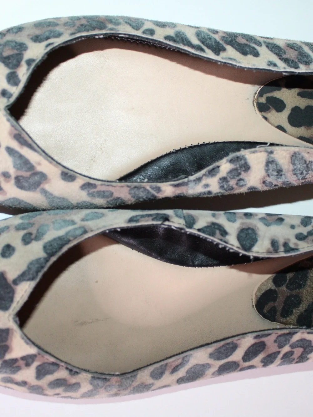 BP Nordstrom Pointed-Toe Leopard Print Flats